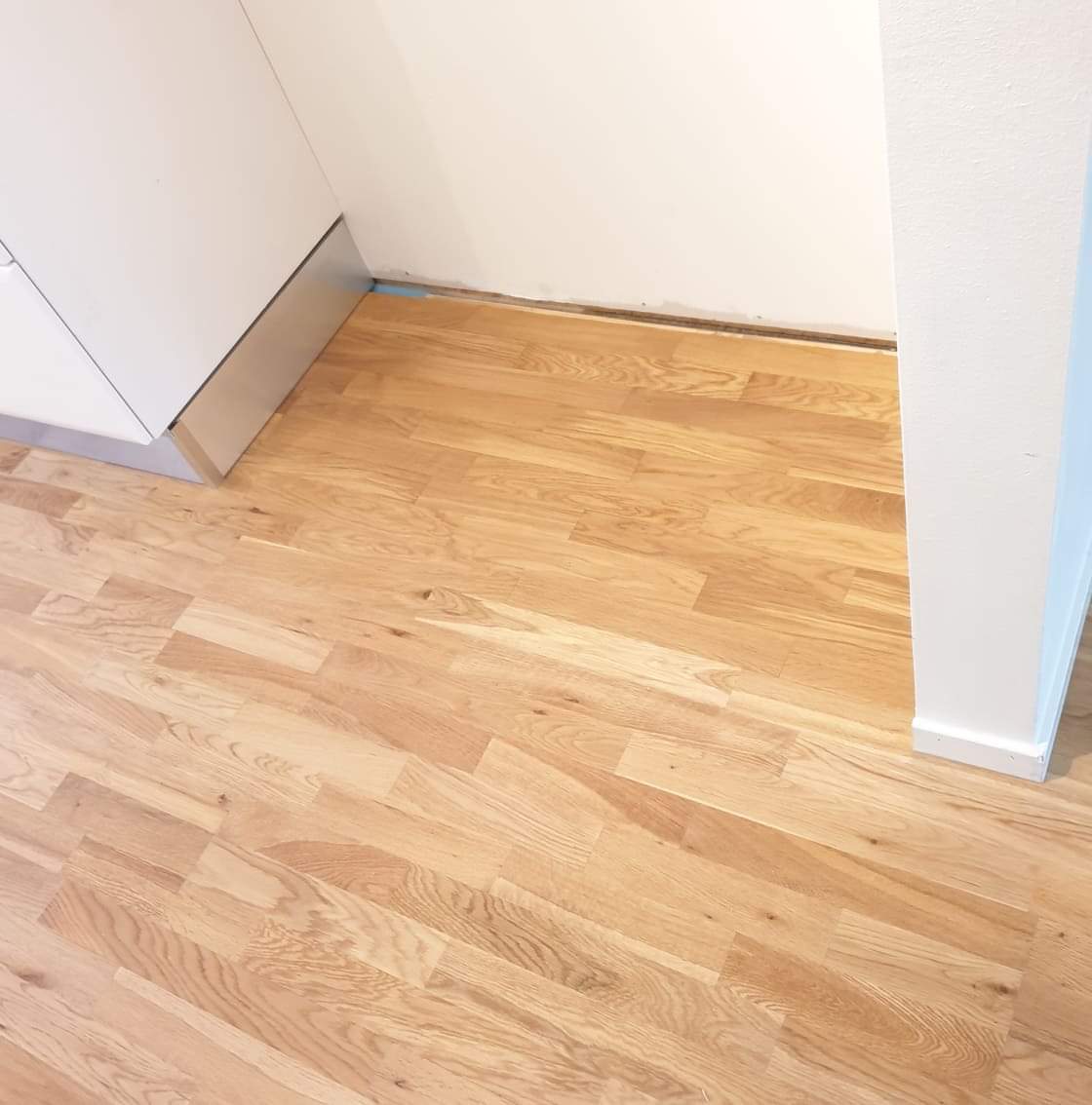 Vattenskada efter reparation